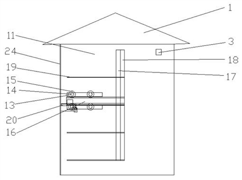 Power cabinet convenient to maintain