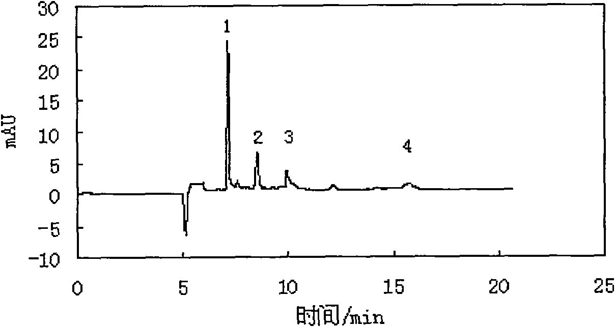 Capillary electrophoresis method for detecting stilbene glucoside and anthraquinone component in polygonum multiflorum