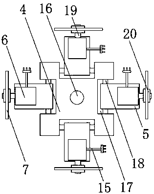 Edge grinding machine of precise workpiece