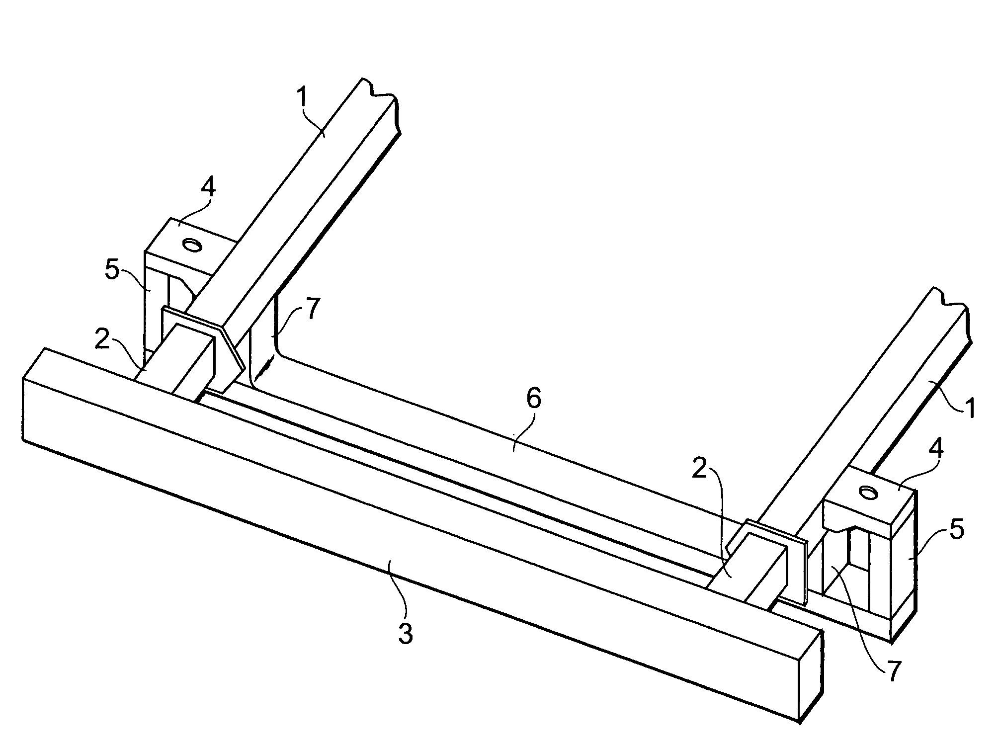 Structure of vehicle end section