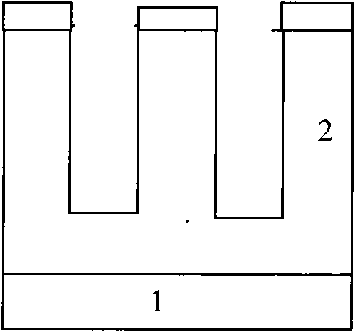 Fabrication method of trench type super junction device and obtained device