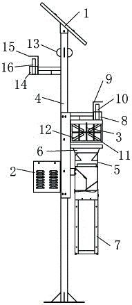 Multipurpose splitlevel winged insect trap