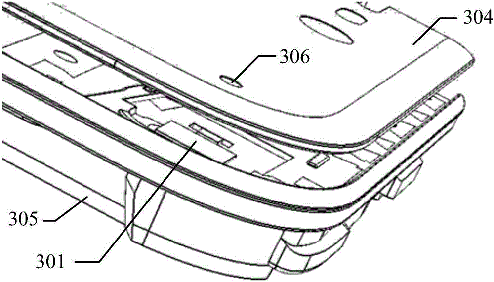 Breathing light module and mobile terminal