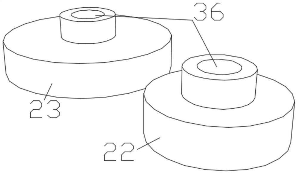 A semi-automatic demolding integrated machine and demolding method for large and small Marshall test pieces