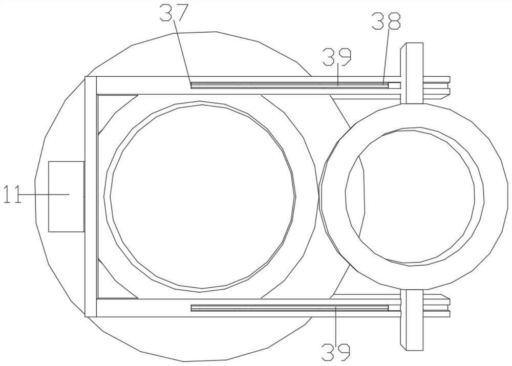 A semi-automatic demolding integrated machine and demolding method for large and small Marshall test pieces