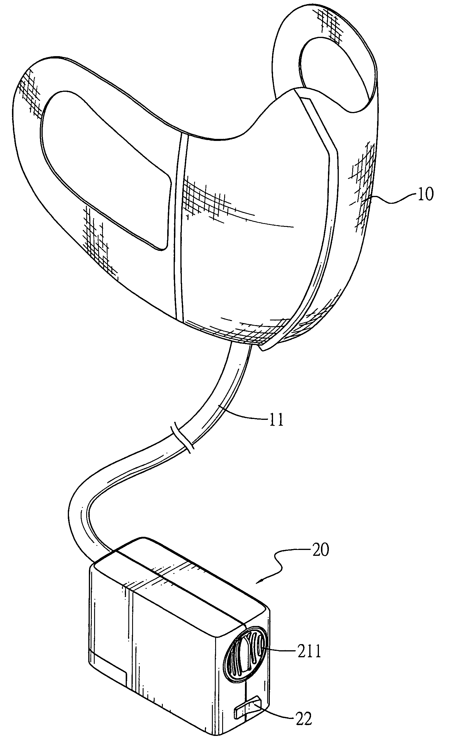 Portable breathing apparatus