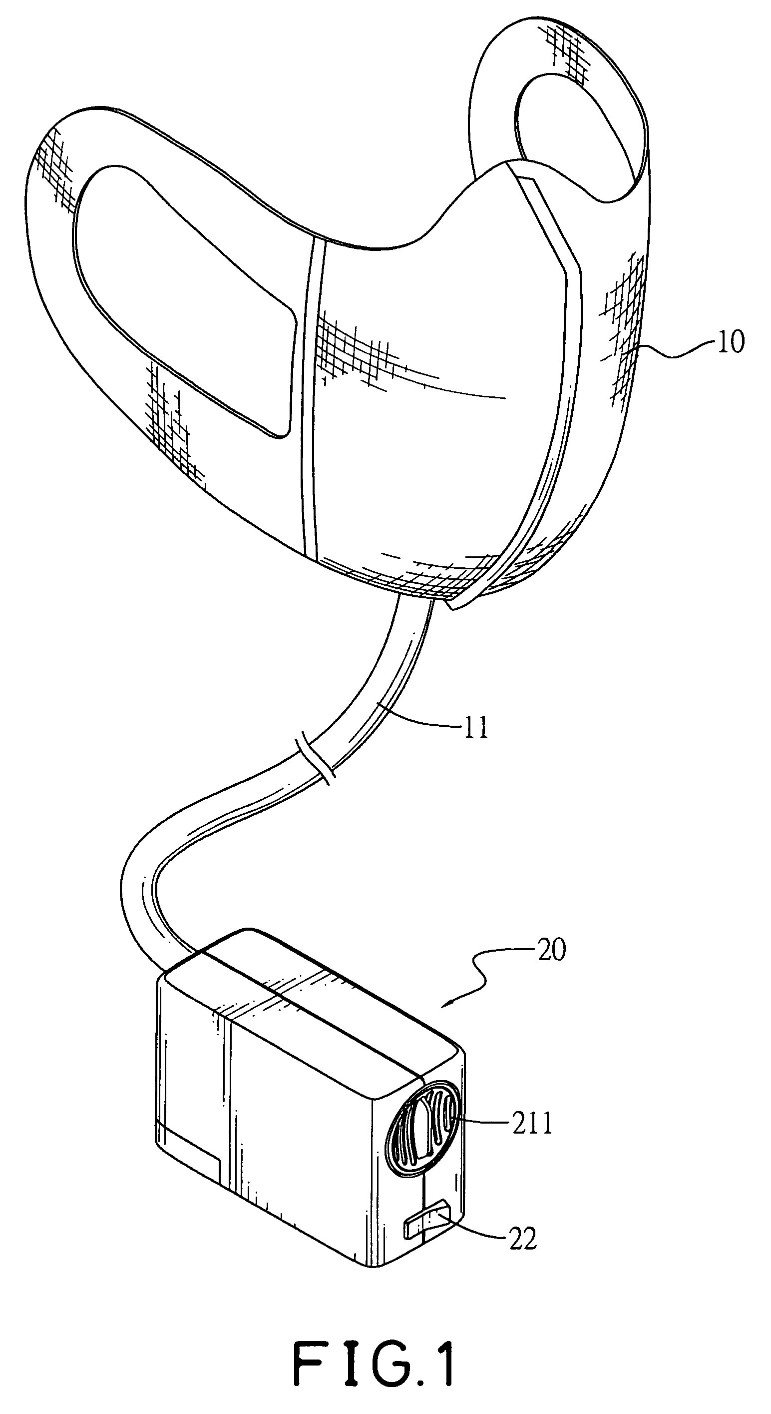 Portable breathing apparatus