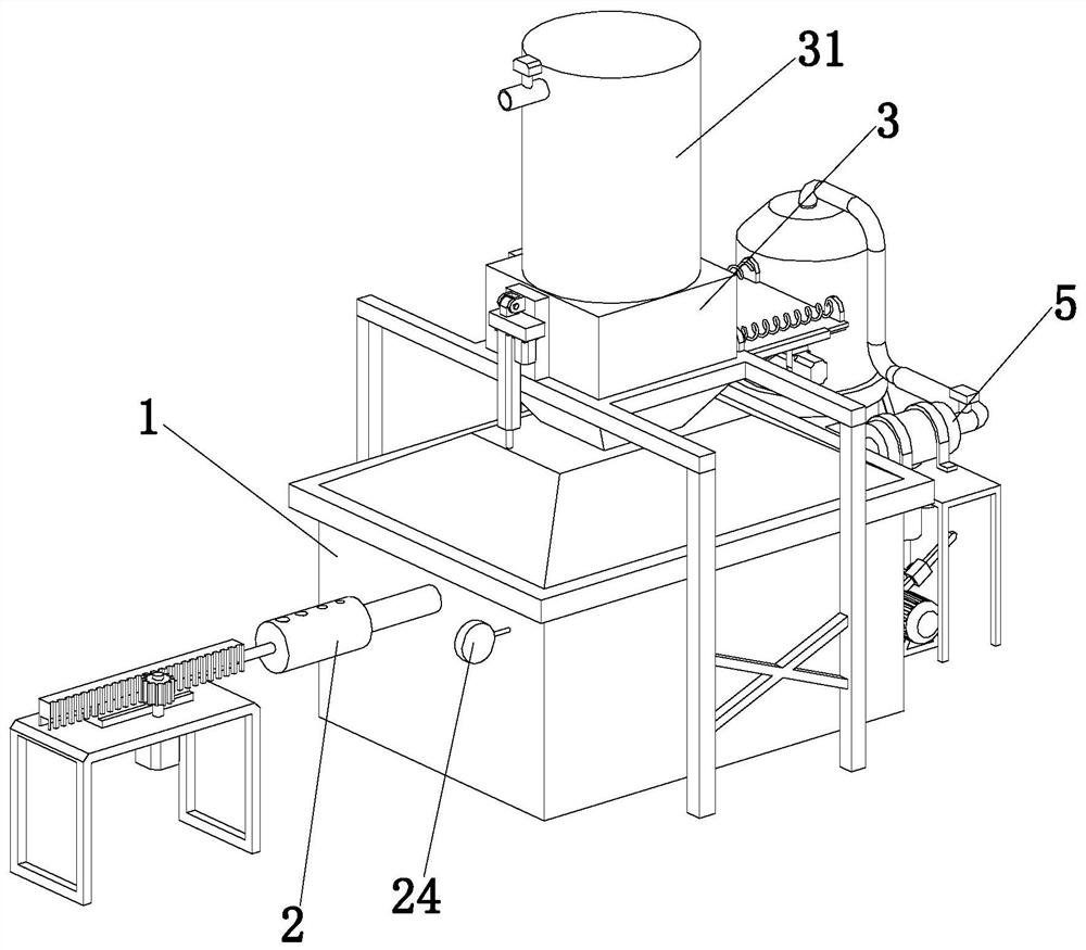 Nitrogen pressure stabilizing device for electrolyzer