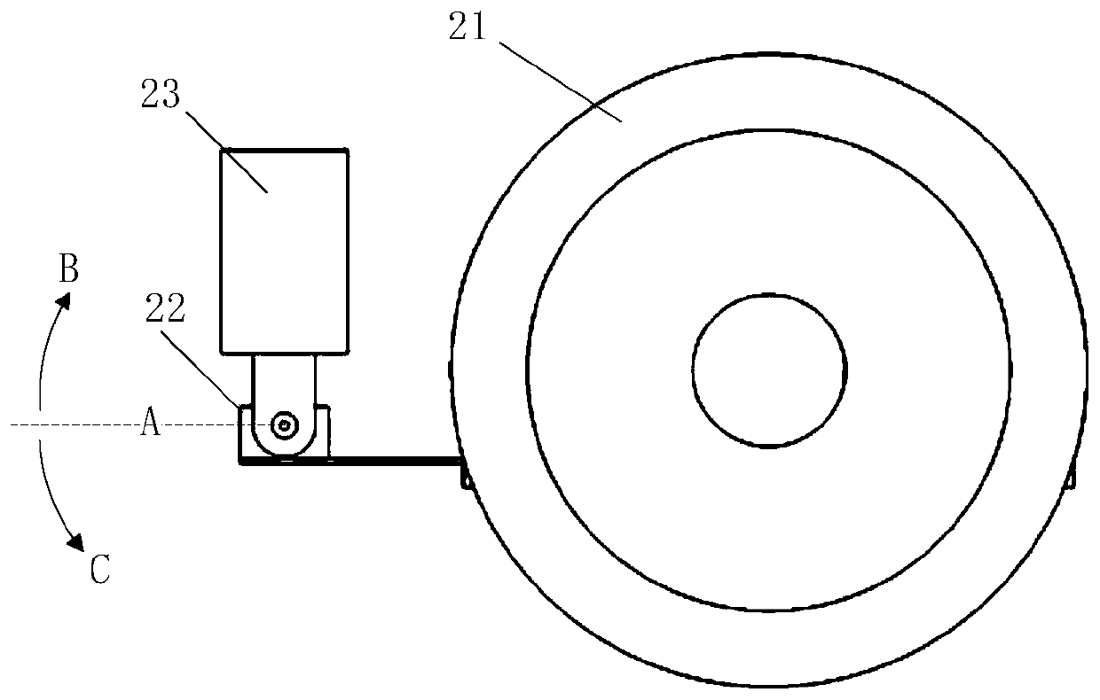 Posture self-adjusting movement balance device and method, electronic terminal and storage medium