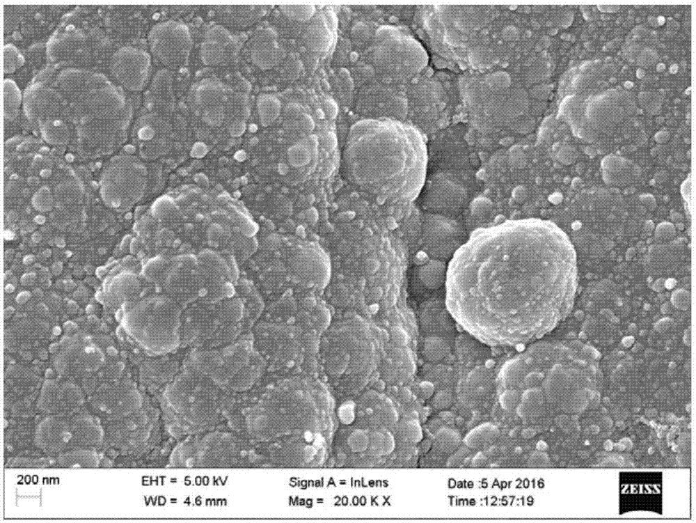 Nano-structure polypyrrole/biotin composite material based on conductive base material, preparation method and application