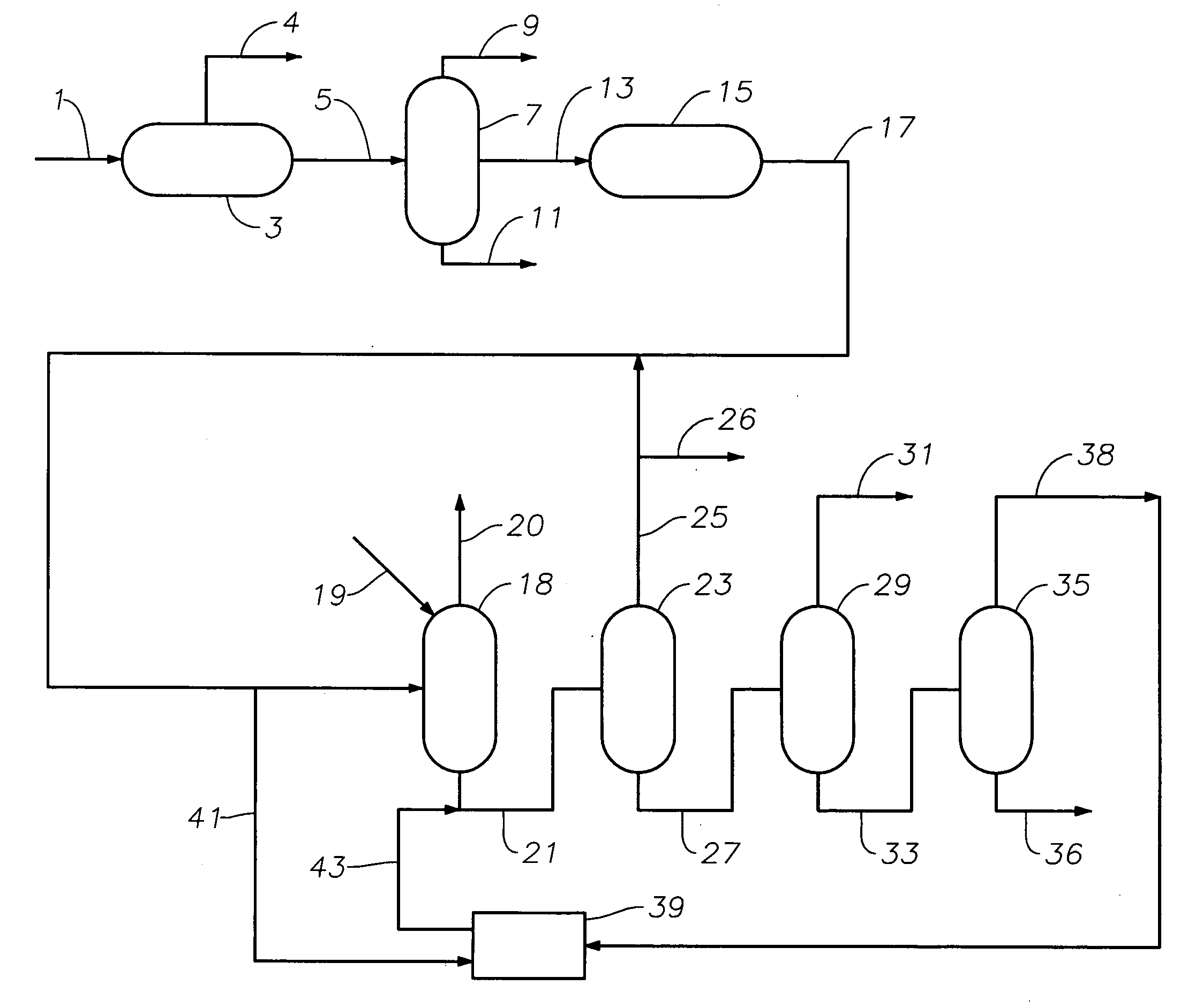 Production of high purity ethylbenzene from non-extracted feed and non-extracted reformate useful therein