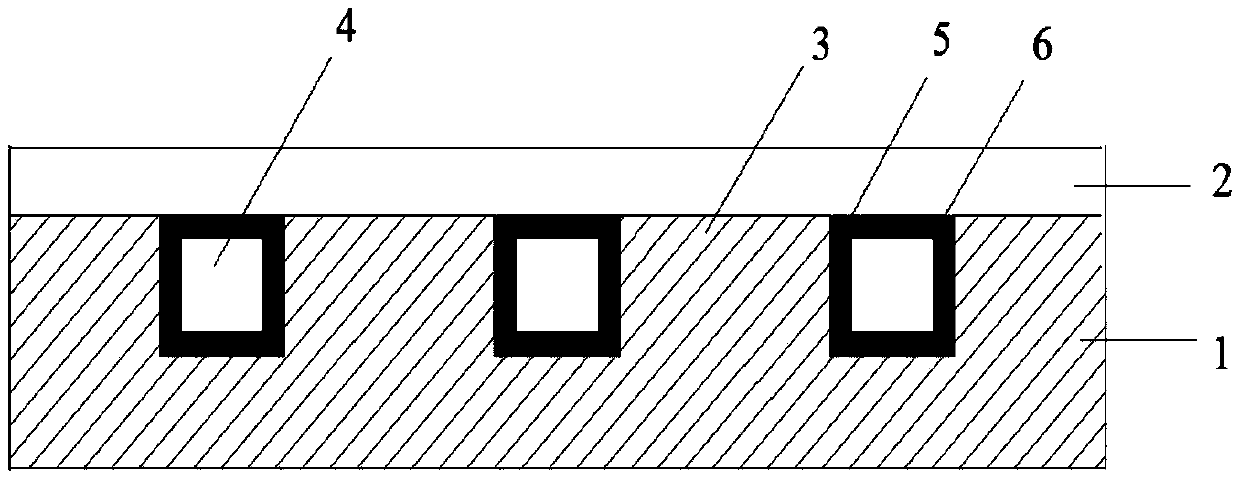 Micro gas chromatographic column chip and preparation method thereof