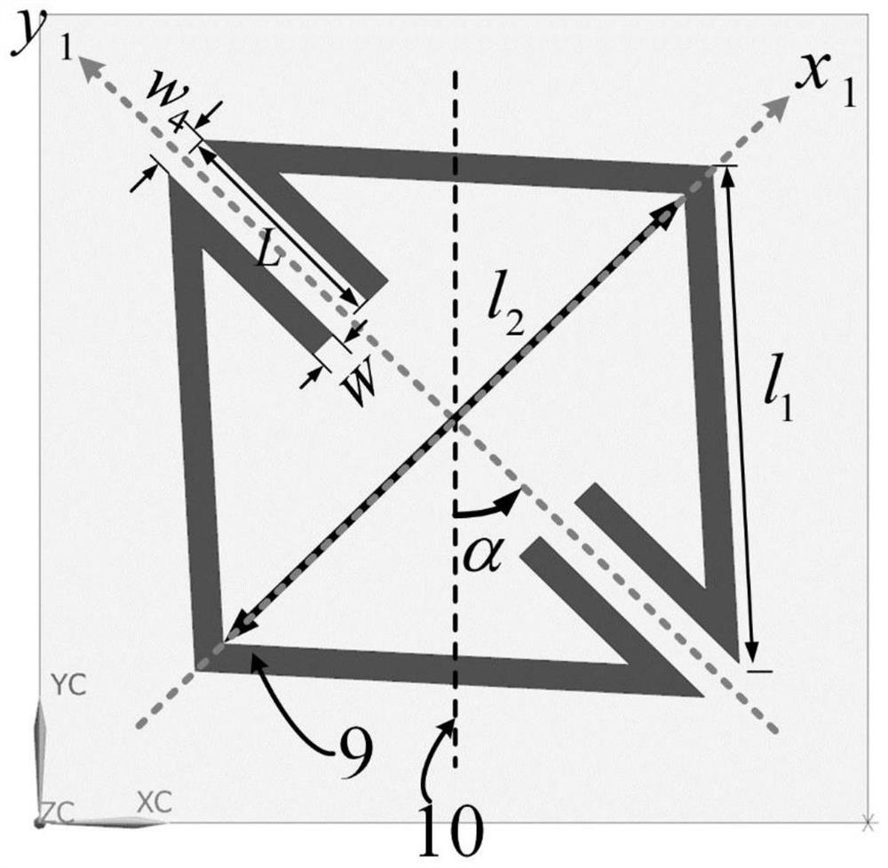 Transmission lens with phase and amplitude independently regulated and controlled and transmission array antenna