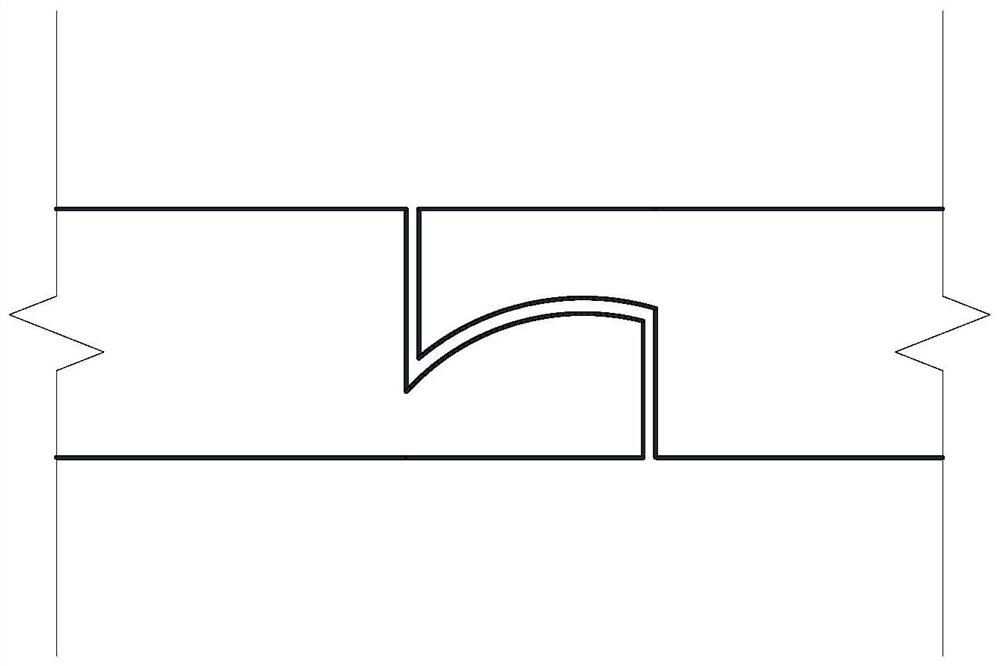 High-performance concrete cylindrical permanent formwork capable of being assembled and construction method thereof