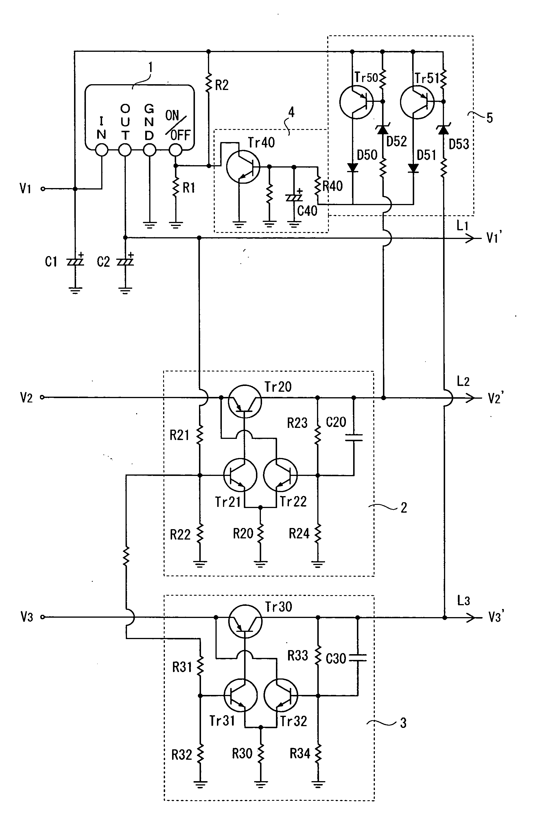 Short-circuit protective circuit