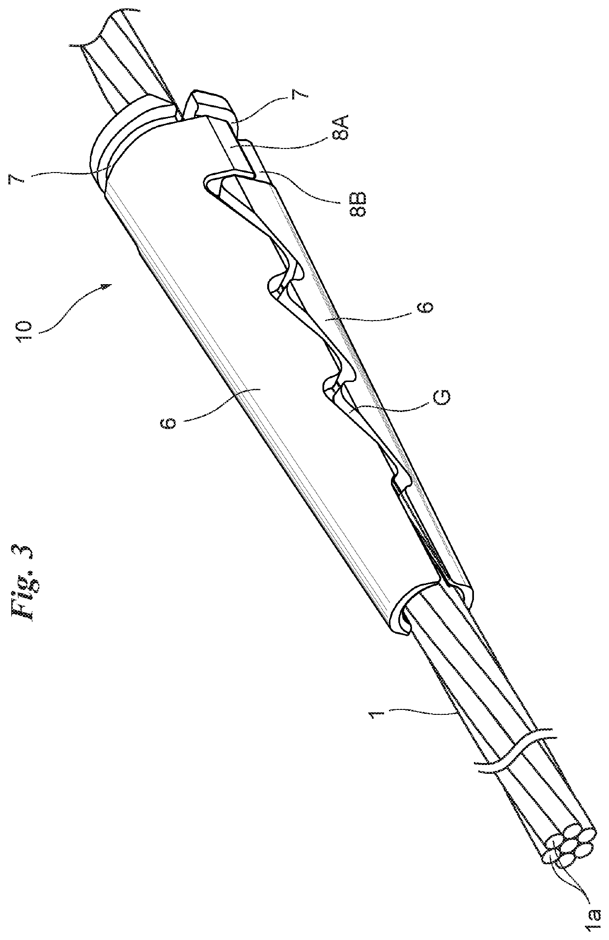 Stranded cable wedge