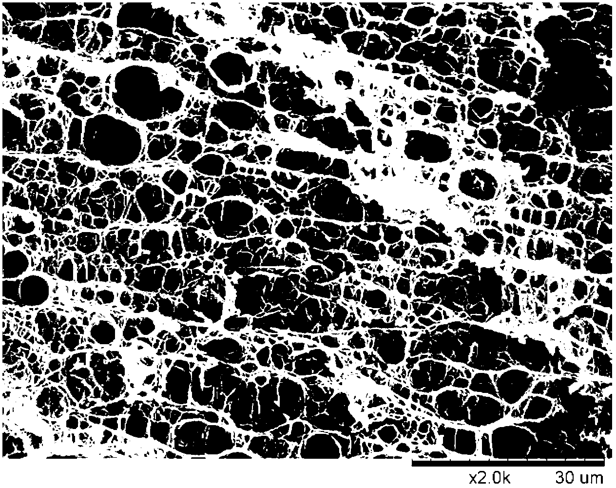 Preparation method of low-density thermoplastic polyimide micro-foamed material