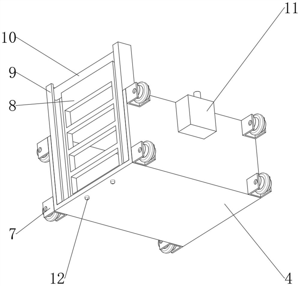 Movable lifting stair special for stainless steel tank machining