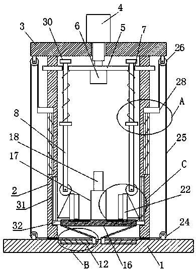 Electro-hydraulic servo pressure infiltration device