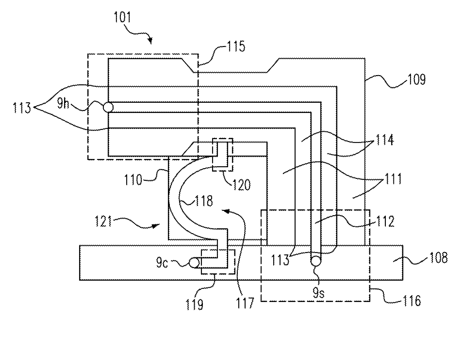 Connector for a switch module