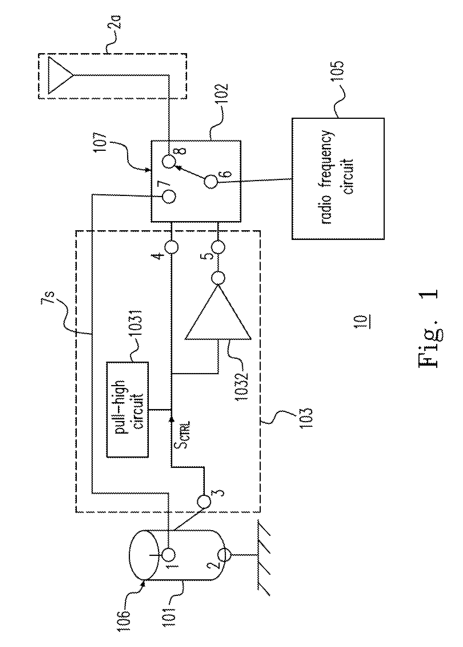 Connector for a switch module