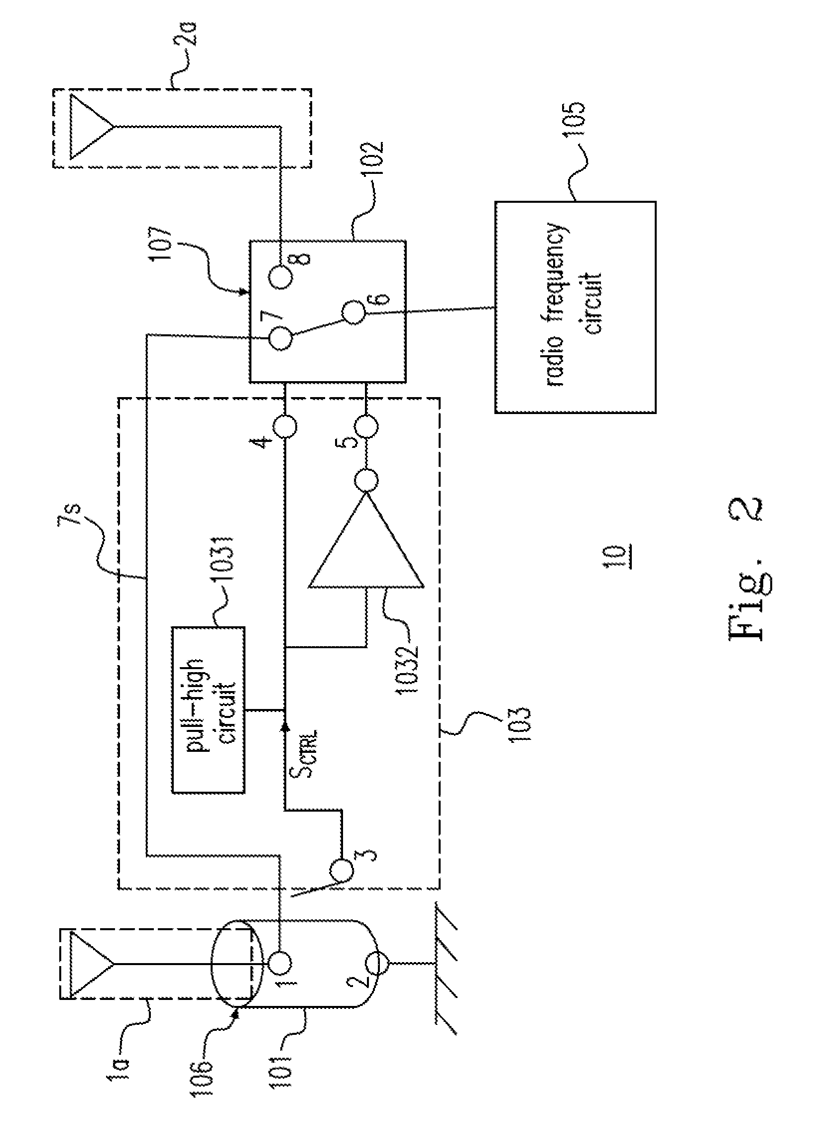 Connector for a switch module