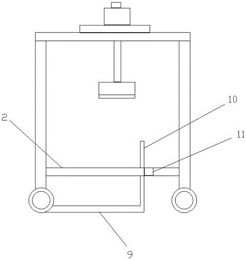 A corrugated paper flattening machine