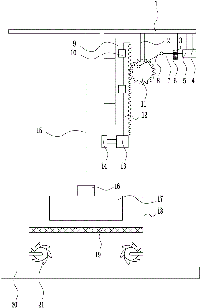 Geological survey ore crushing device