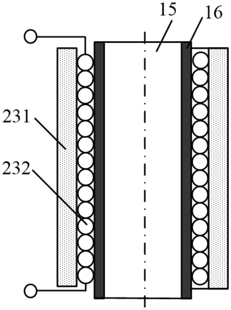 Nitrogen electric heating method and system for in-situ pyrolysis of oil-rich coal