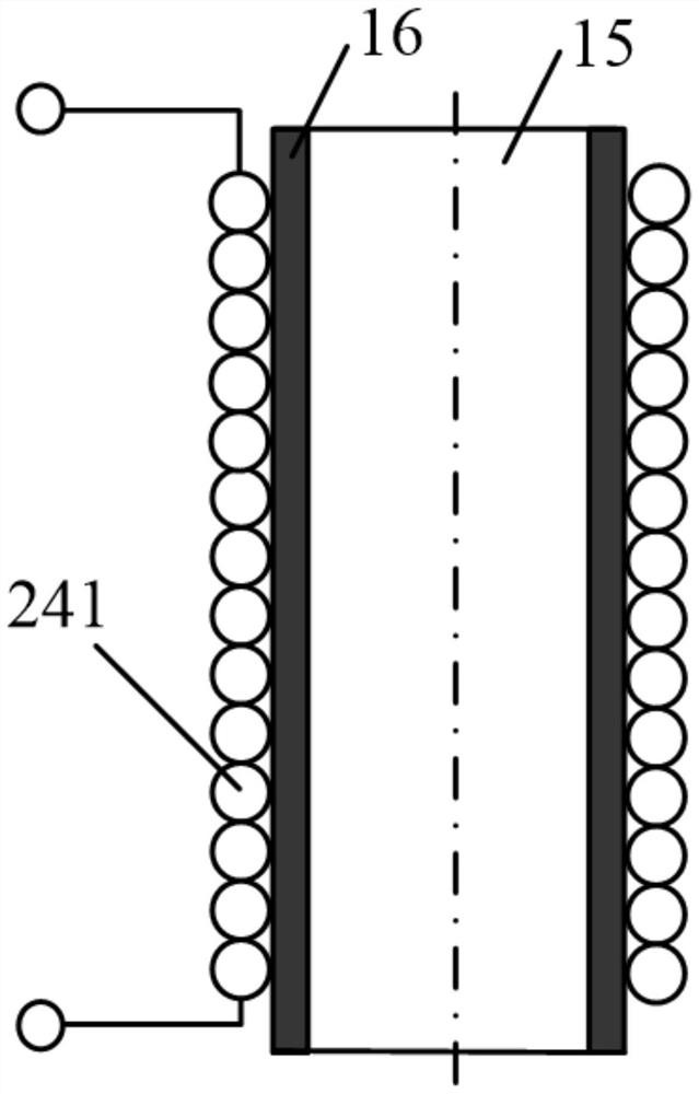 Nitrogen electric heating method and system for in-situ pyrolysis of oil-rich coal