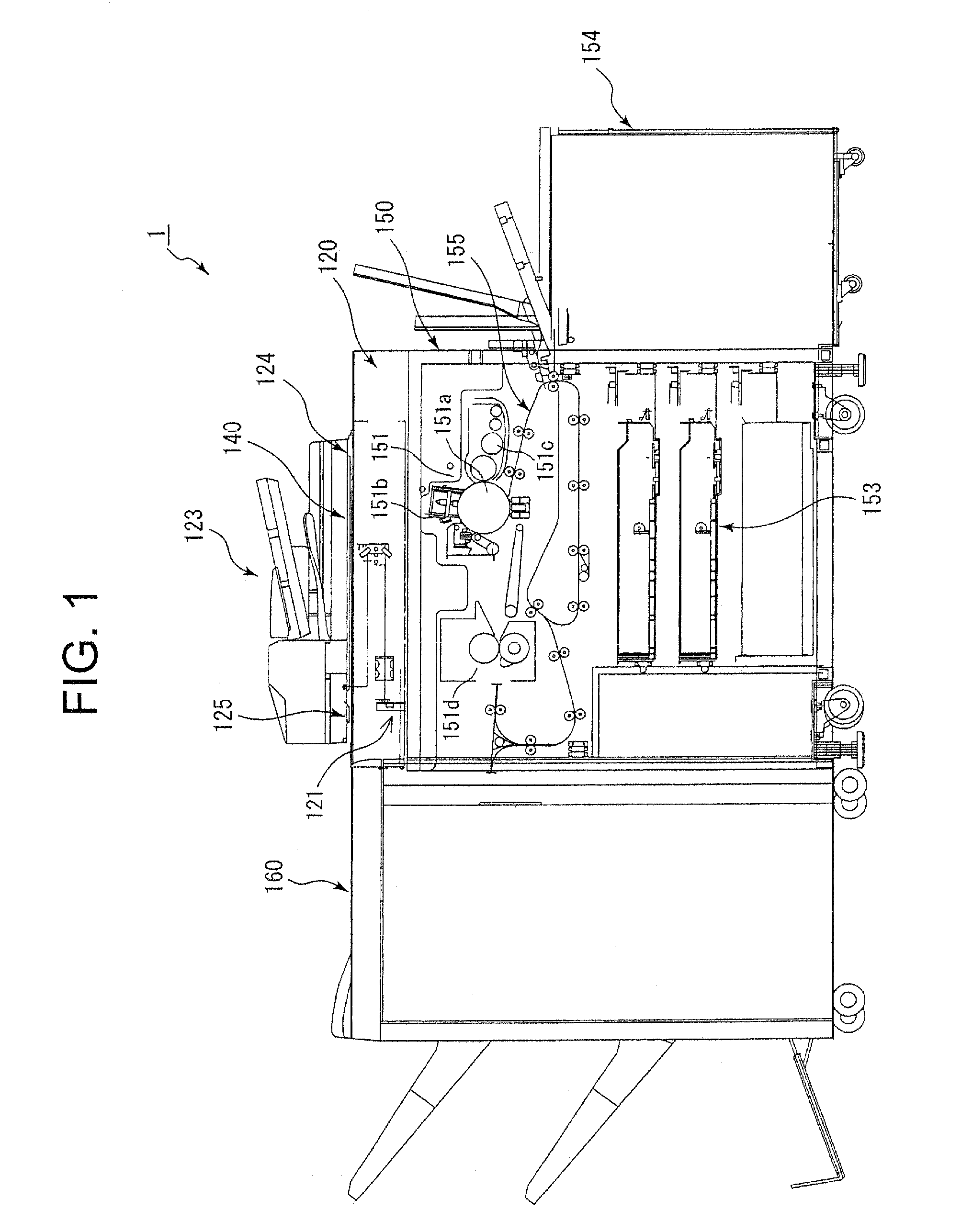 Image printing apparatus and tandem image printing method