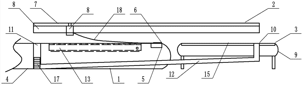 Cloth paving and transferring conveying device