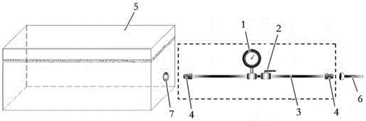 Method for rapidly detecting sealing performance of battery box