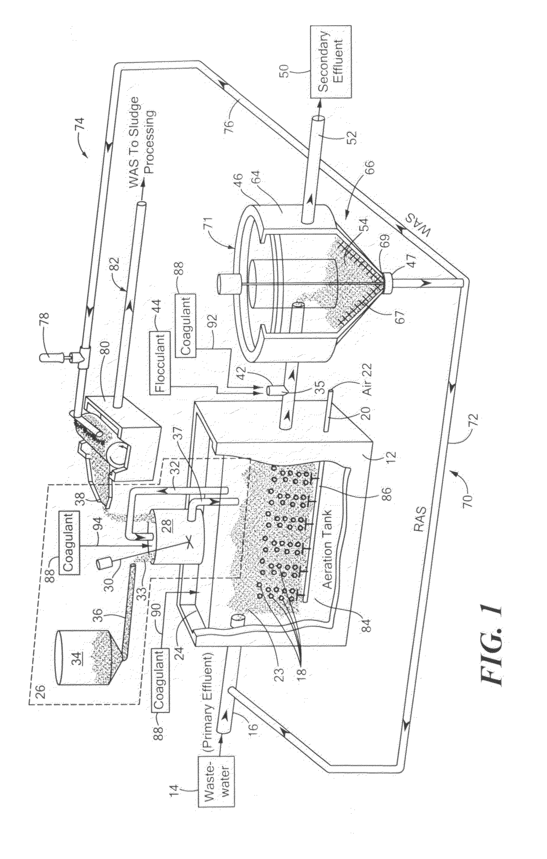 System and method for enhancing an activated sludge process