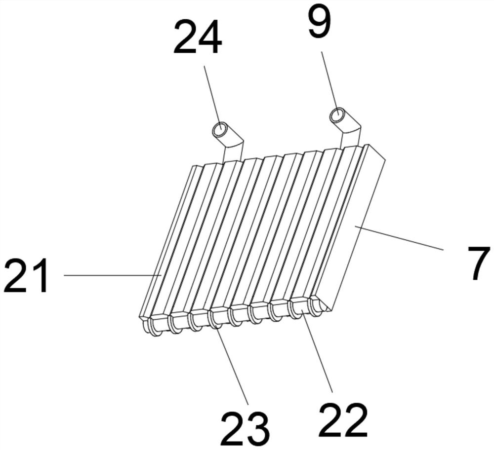 Waste anesthetic gas extraction device for anesthesiology department