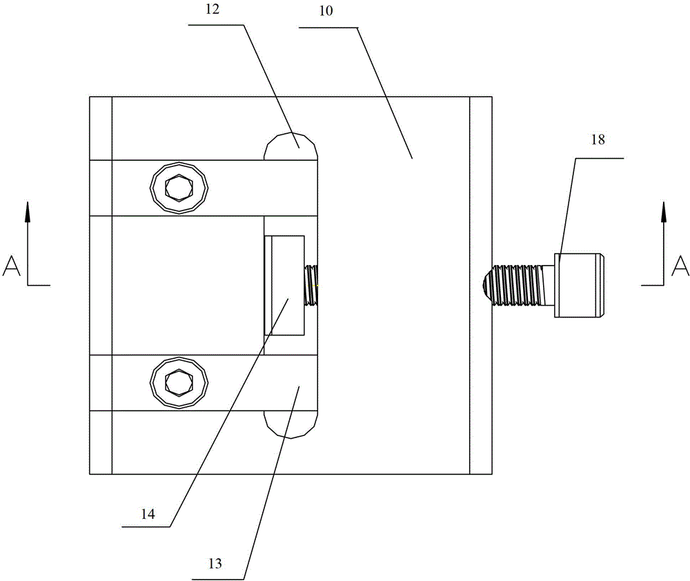 Tool used for replacing side roll resistance torsion bar bushing block of bogie and replacement method