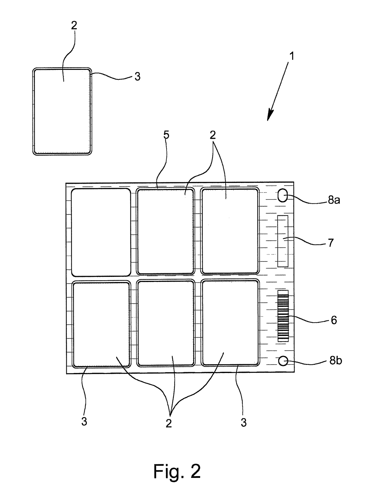 Carrier sheet for a plurality of information (media) carriers