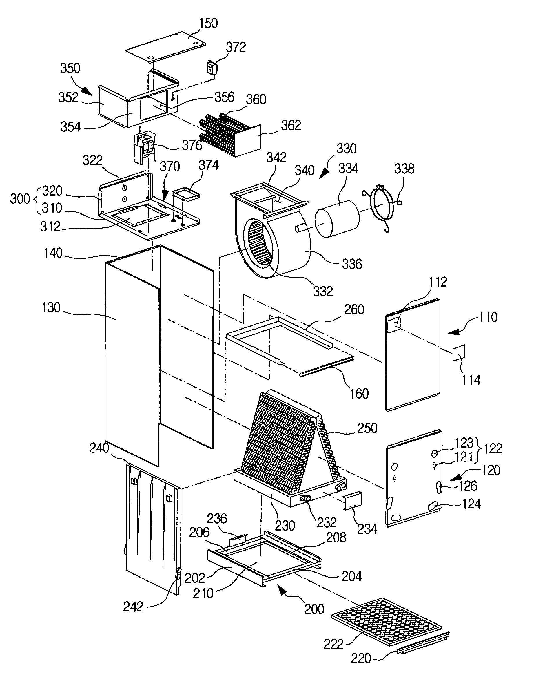 Indoor unit for air conditioner