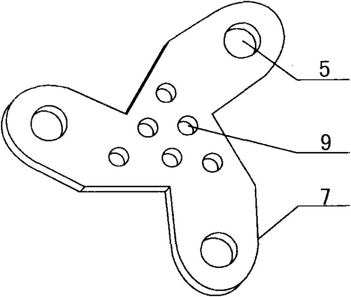 Wire pole base embedded in pit