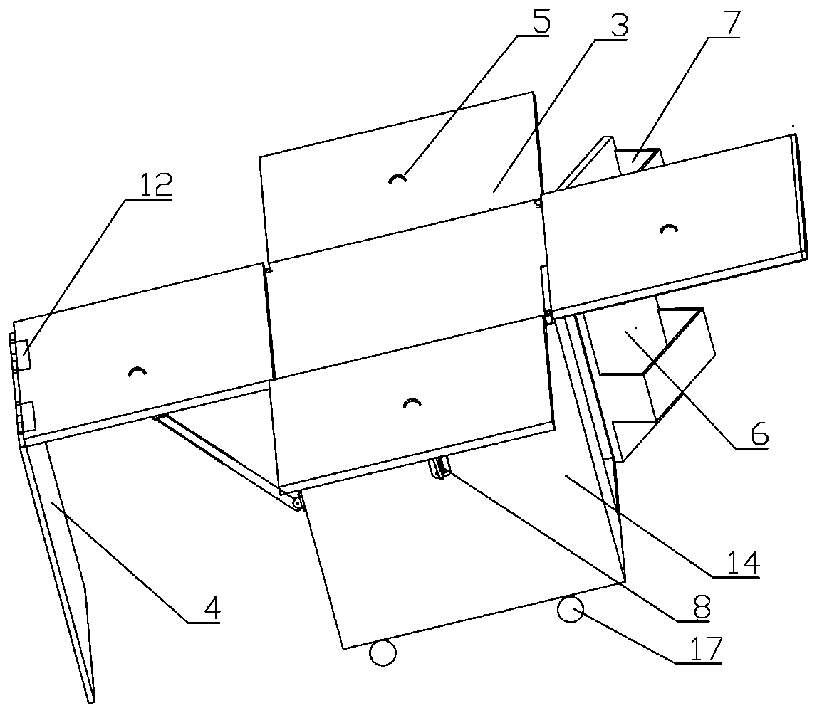 A kind of multifunctional support experiment box