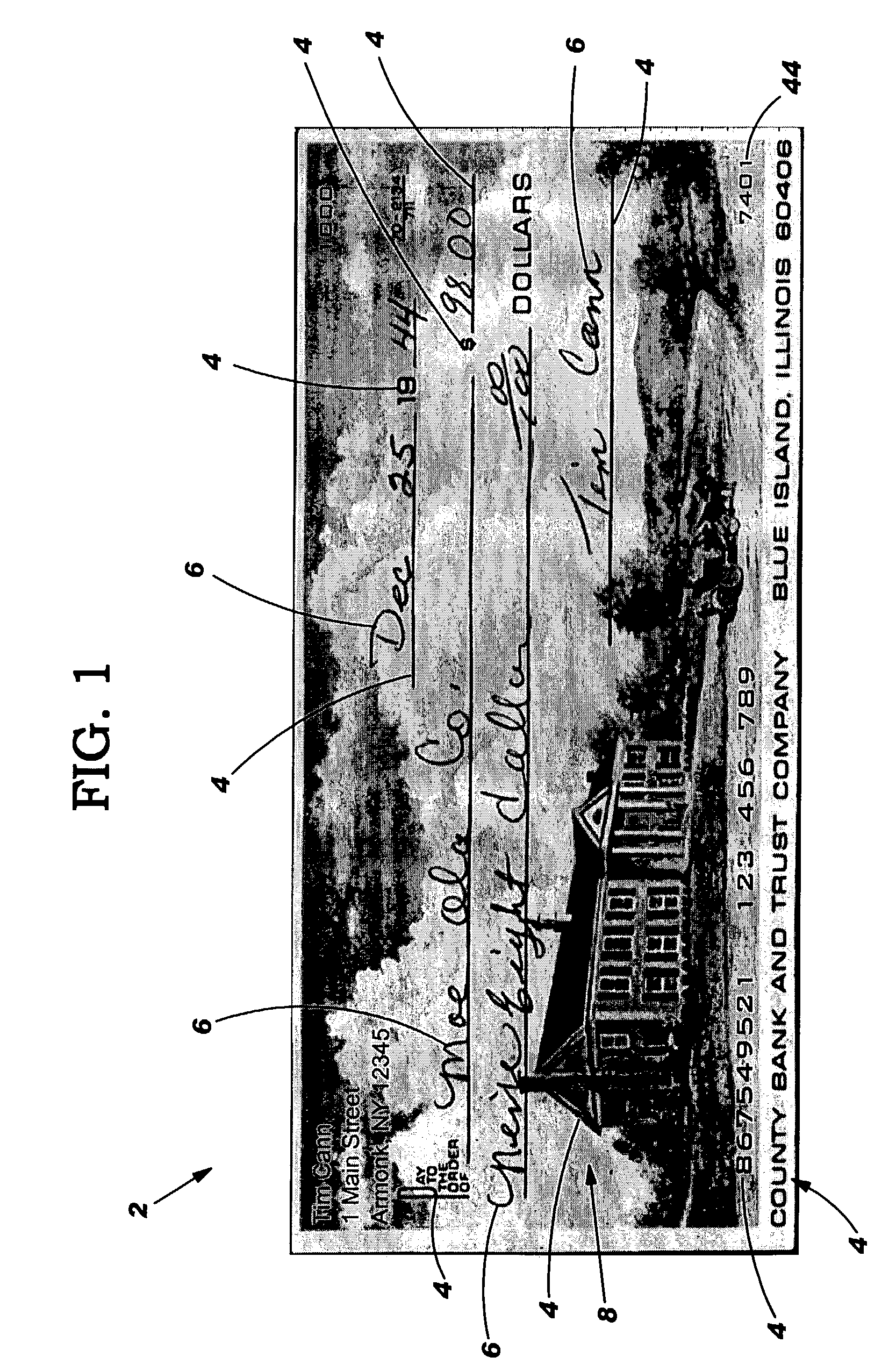 Background data recording and use with document processing