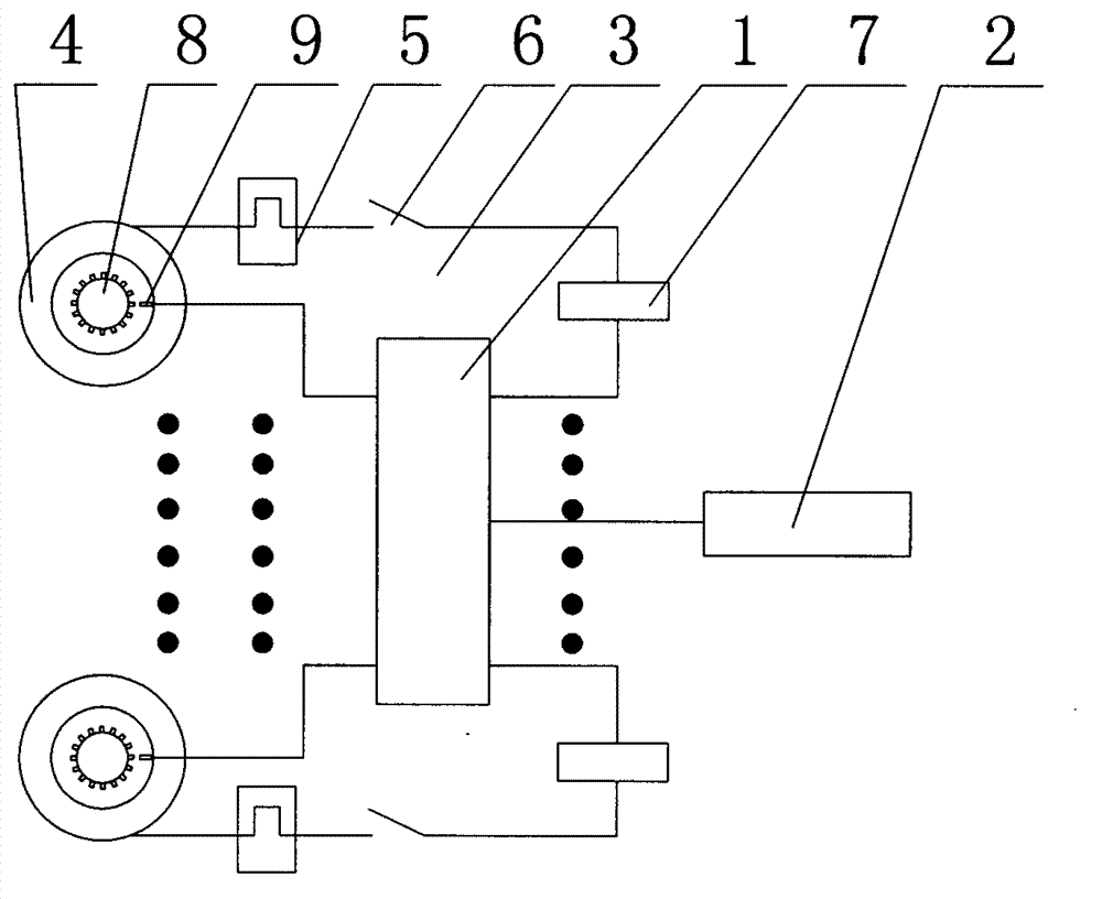 Digital and intelligent lifting control device