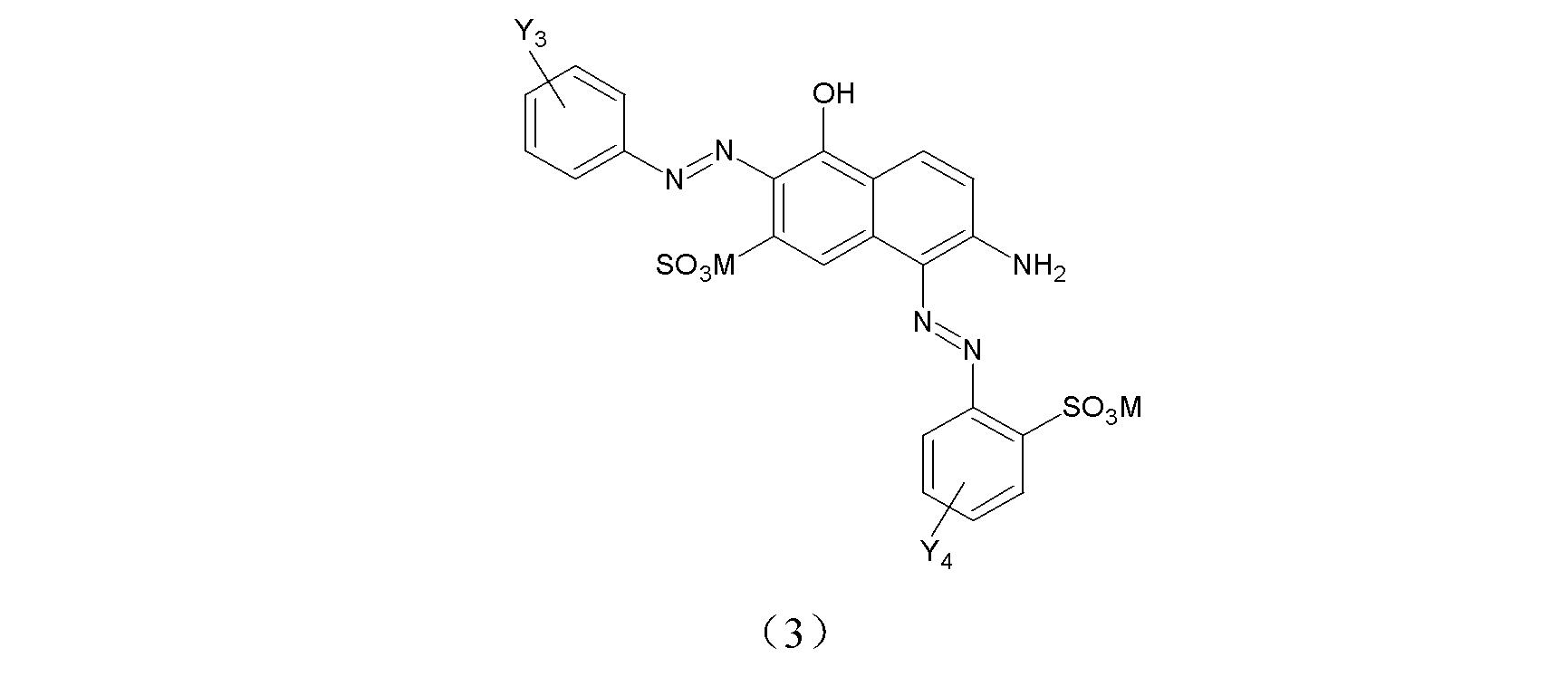 Composite reactive dye composition and use method