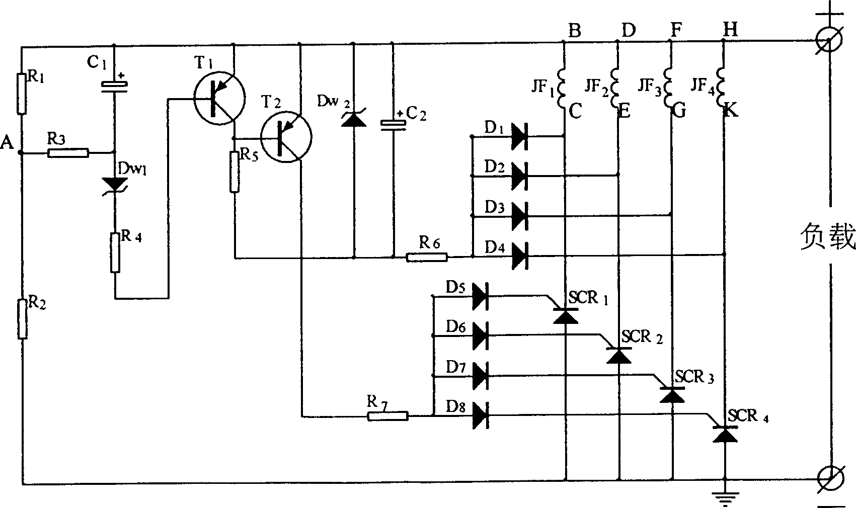 Rectifier voltage stabilizer for mixed power vehicle