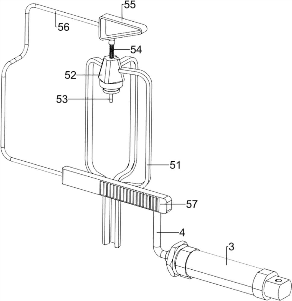 An automatic rotary punching equipment for clothing buttons