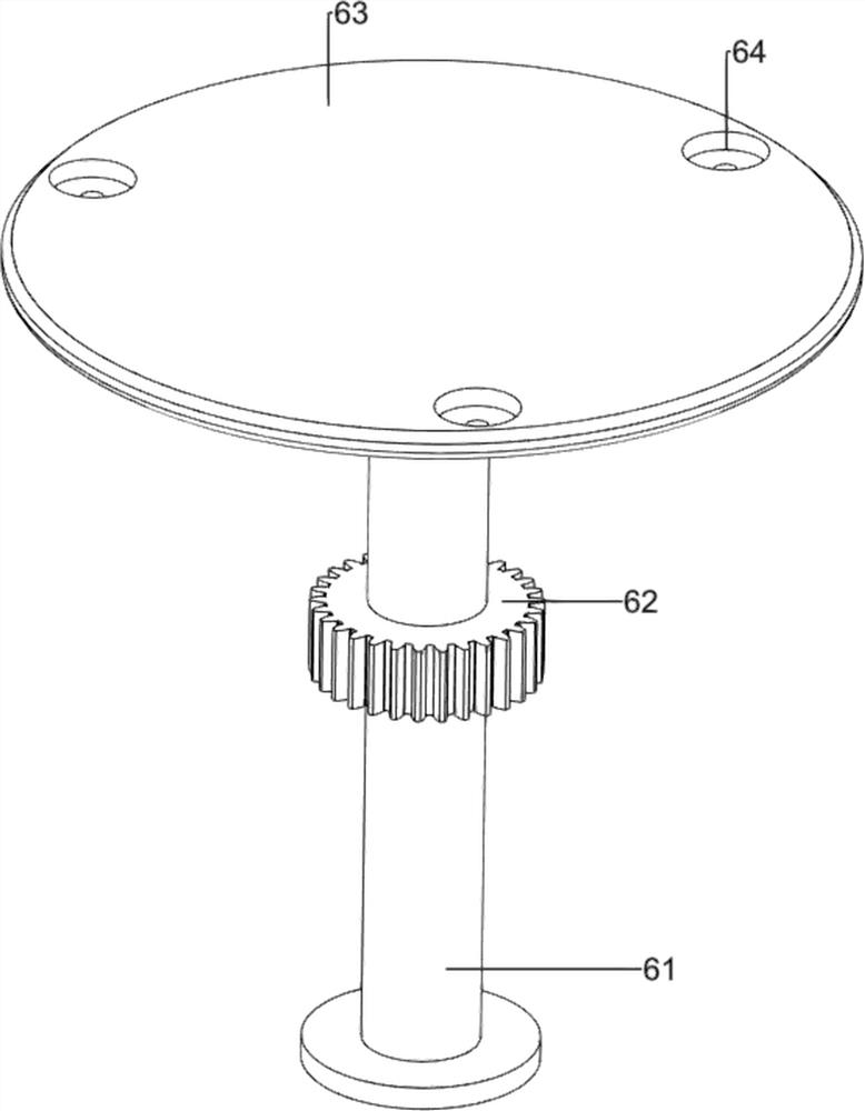 An automatic rotary punching equipment for clothing buttons