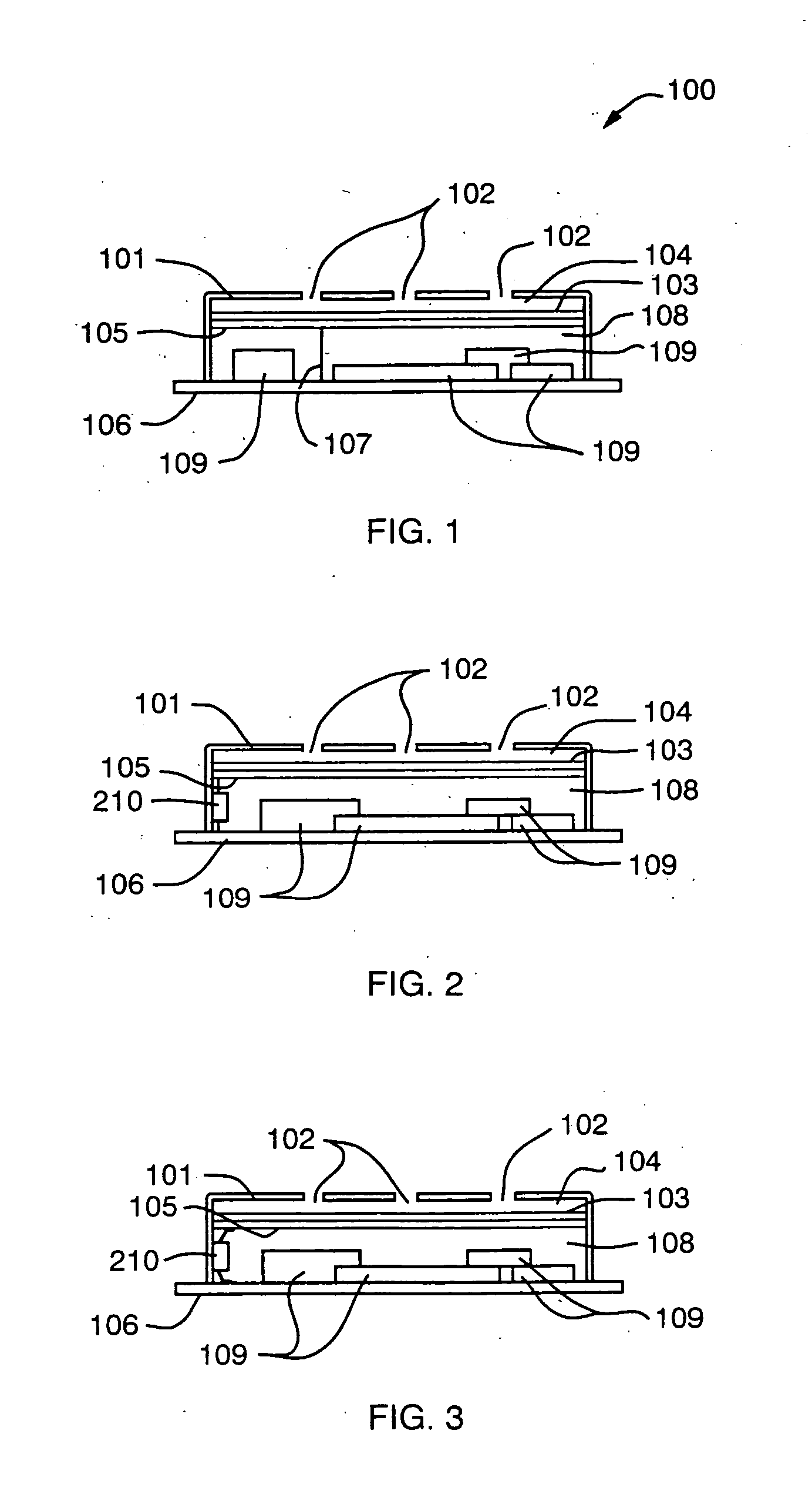 Hearing aid with large diaphragm microphone element including a printed circuit board