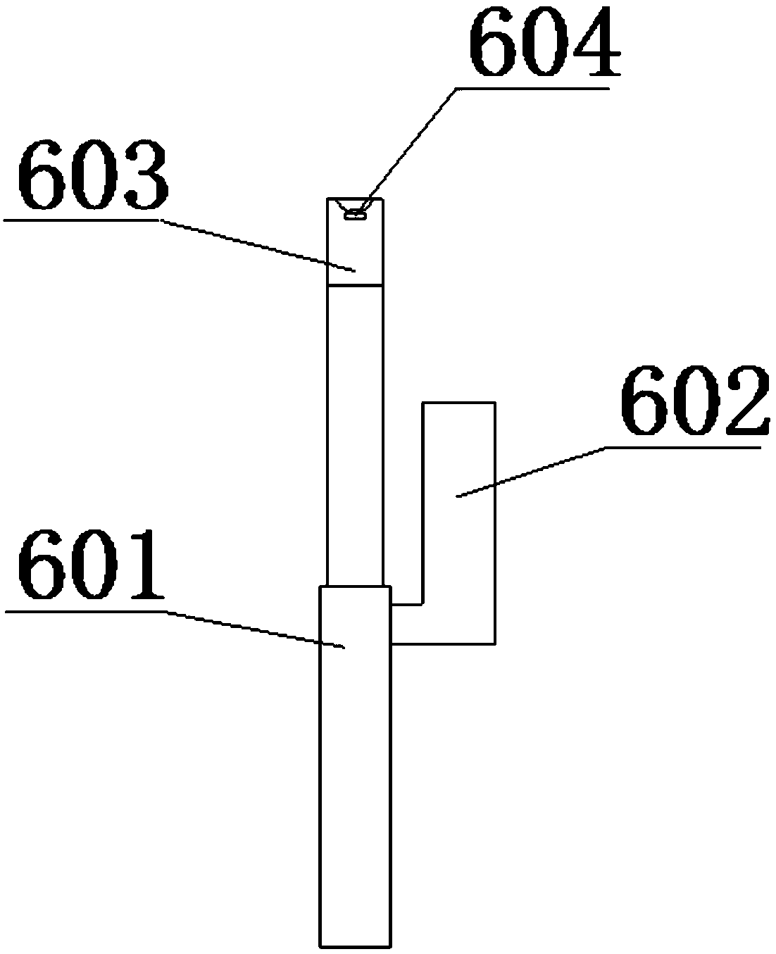 Feeding and discharging manipulator for numerical control milling machine