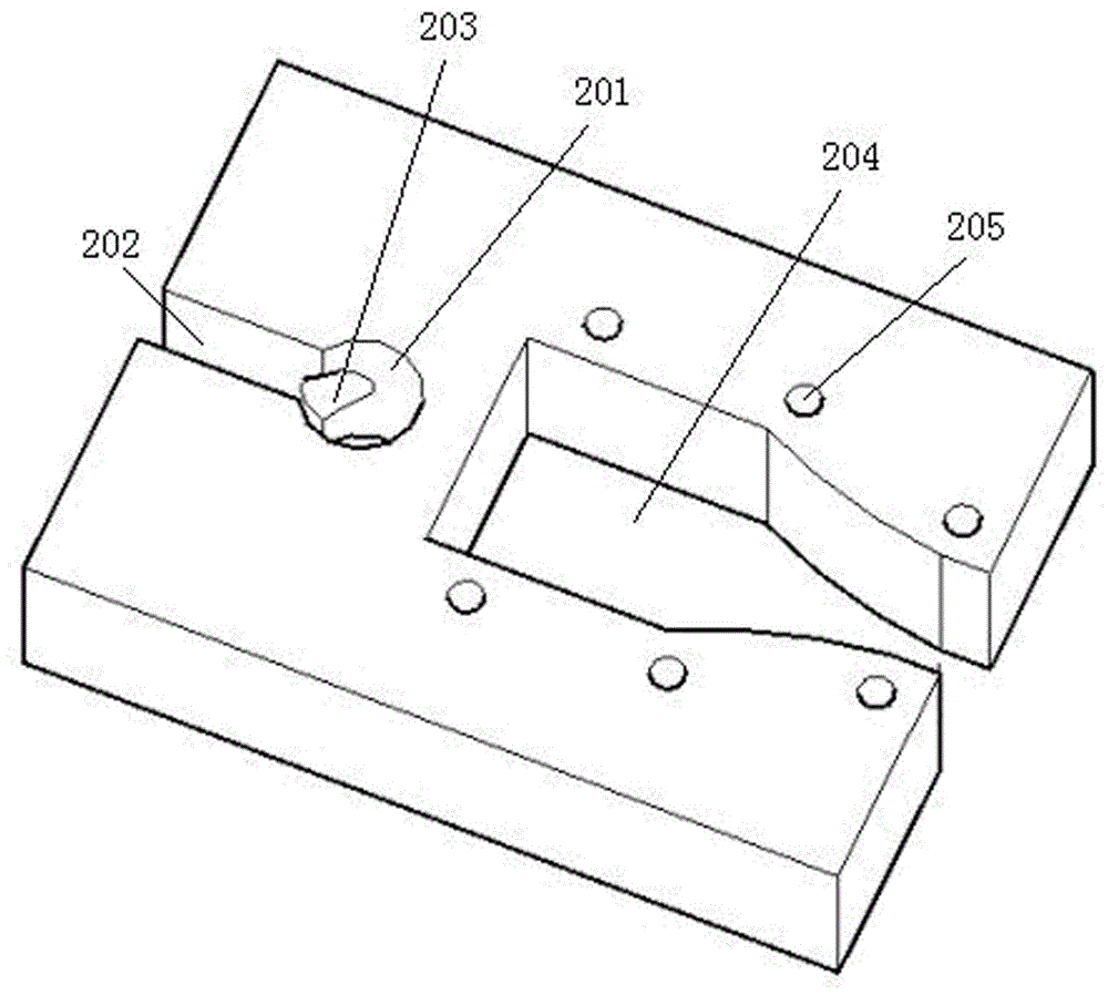 Clamp for tensile strength test of material