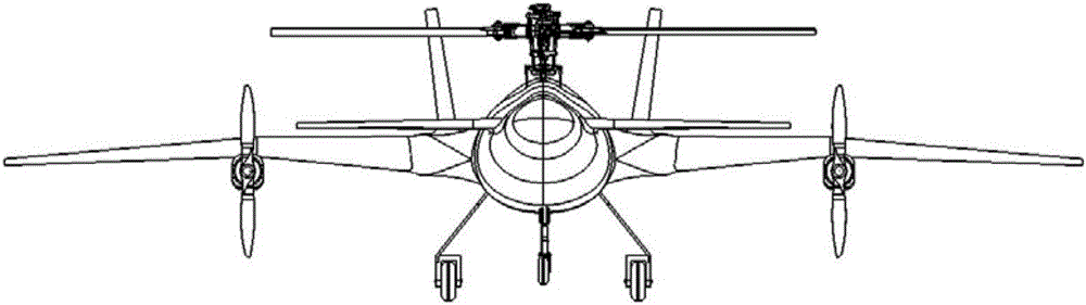 Novel large-lift-force vertical take-off and landing aircraft